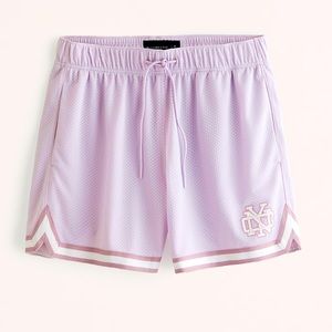 Abercrombie & Fitch 6” Retro Short in Light Purple